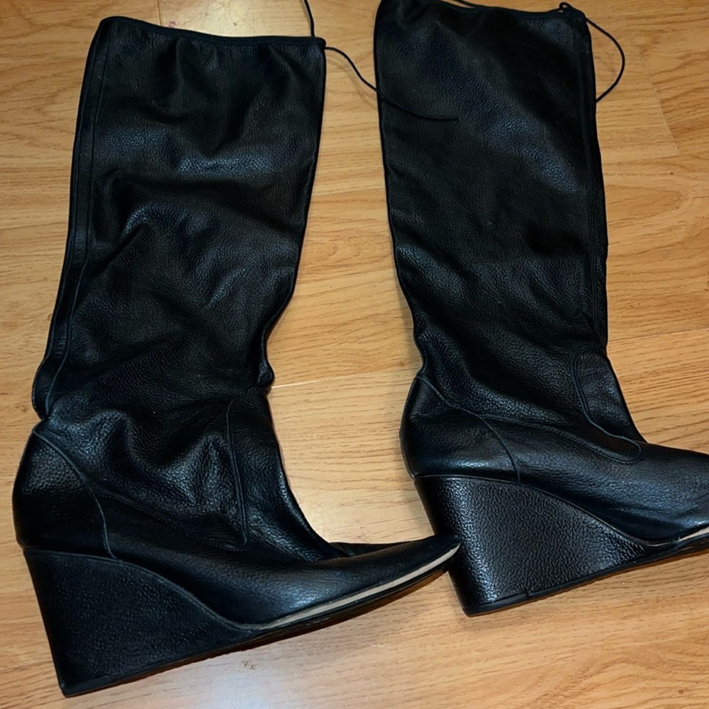 Repetto  Knee High Wedge Boots